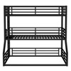 KWPZQEB Metal Triple Bunk Bed with Safety Guardrails, Heavy-duty Triple Bed with Noise-reduced Design - 4 of 4