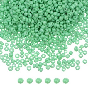 Unique Bargains Loose DIY Earring Necklace Making Glass Round Beads 12000 Pcs - 1 of 4