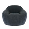 MAYEERTY Giant Bean Bag Sofa for Adults - Spacious, Armrests, Memory Foam Filler, Living Room/Bedroom. - 3 of 4