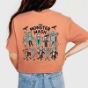 Simply Sage Market Women's Monster Mash Front and Back Short Sleeve Garment Dyed Tee - 2 of 4