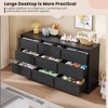 GustoWave 12 Drawer Dresser with Wide Top - Large Wood Chest of Drawers for Bedroom, Living Room, Hallway, Kids Room - 2 of 4