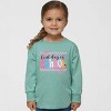 The Juniper Shop First Day Of School Checker Border Toddler Long Sleeve Tee - 3 of 4