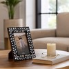 Decorative Planter Pot - Handcrafted Ceramic - Textured Matte Finish - Modern Boho Style - Indoor & Outdoor Use - 3 of 4