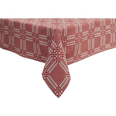 Park Designs Kings Arms Coverlet Tablecloth - 54" - Red