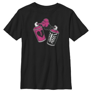 Boy's Fortnite Spray Can Graffiti T-Shirt - 1 of 4