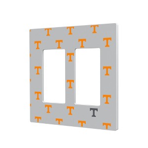 NCAA SEC Universities Fashion Pattern Hidden-Screw Light Switch Plate for Double Rocker - 1 of 4