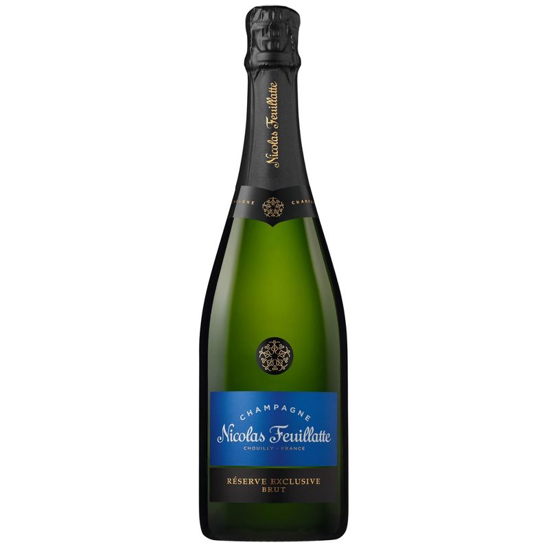 Champagne Nicolas Feuillatte R&#233;serve Exclusive Brut - 750ml Bottle, 1 of 9