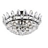 Elegant Lighting Emilia 18 inch flush mount in black - 3 of 4