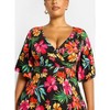 Rebdolls Women's Felina Floral Print Skater Maxi Dress - 3 of 4