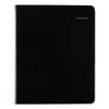 DayMinder Weekly Planner, Vertical-Column Format, 8.75 x 7, Black Cover, 12-Month (Jan to Dec): 2025 - 3 of 4