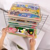 Melissa & Doug Deluxe Metal Wire Puzzle Storage Rack for 12 Small and Large Puzzles - 4 of 4