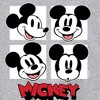 Men's - Disney - Mickey Grid Long Sleeve Graphic T-Shirt - 2 of 4