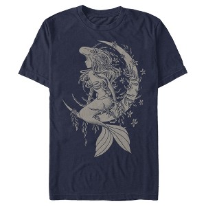 Men's The Little Mermaid Dreamy Ariel T-Shirt - 1 of 4