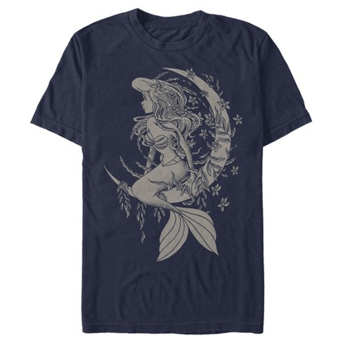 Men's The Little Mermaid Dreamy Ariel T-shirt : Target