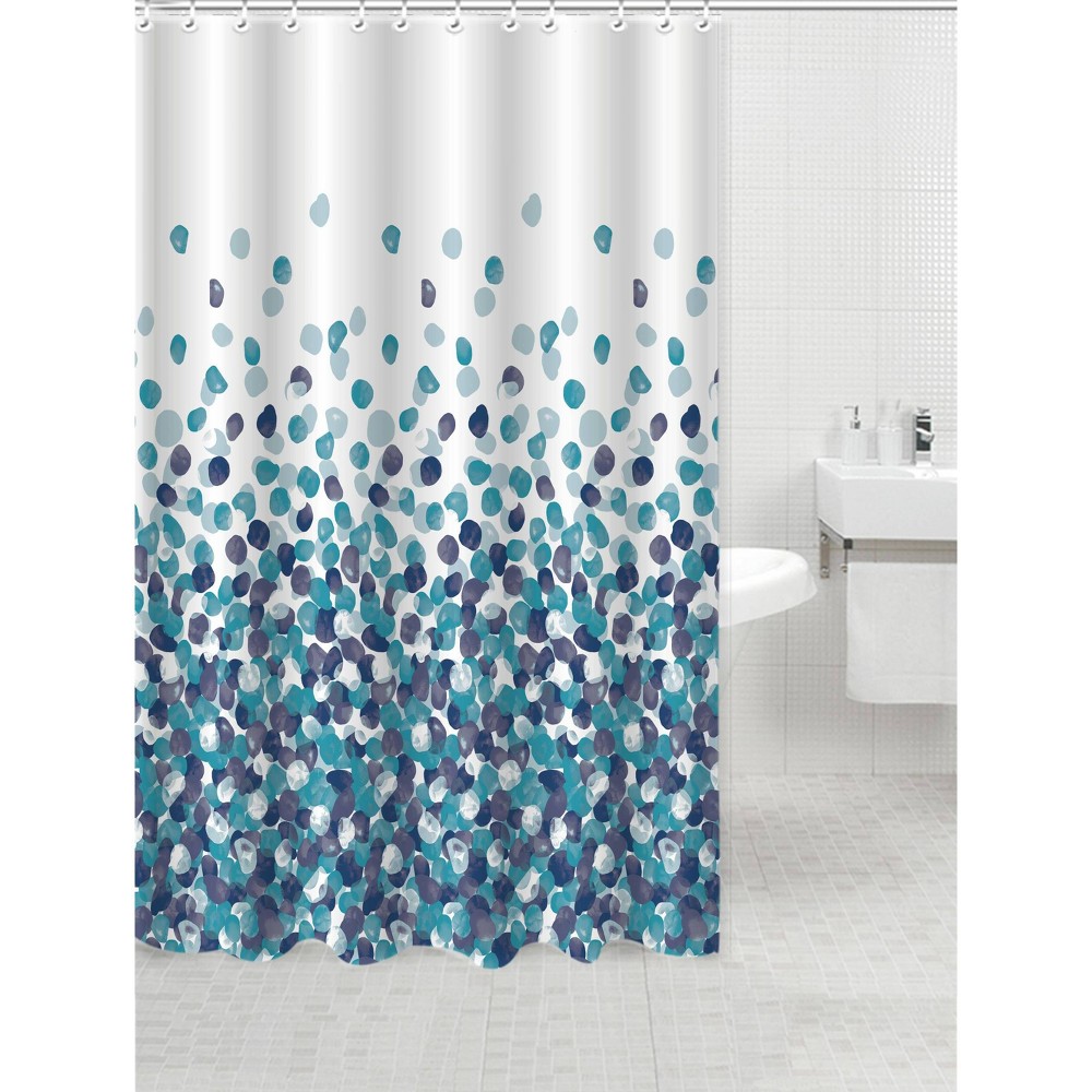 Photos - Shower Curtain Skeena River  Blue - Moda at Home