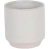 Cheung's Elegora Straight Side Solid Color Ceramic Pot - Medium - Off White - 2 of 3
