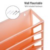 Mind Reader 5-Tier Vertical File Storage Plastic Pink - 3 of 4