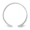 Black Bow Jewelry High Polished Toe Ring in 14 Karat White Gold - 2 of 4