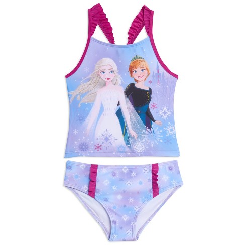 Disney Girls Frozen Bikini 4 Pack - Blue - Size 4-6