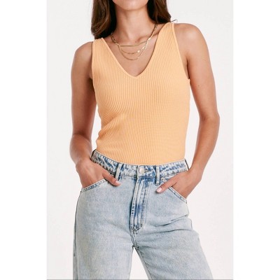 Women's Noa Rib Tank Top - Another Love M