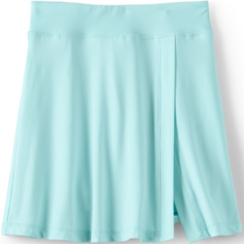 Lands' End Kids Split Hem Active Skort - Small - Aqua : Target