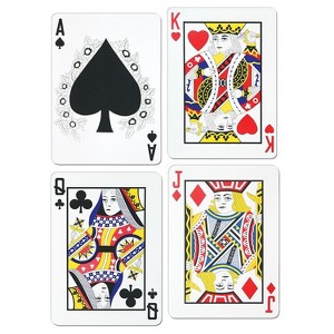 Beistle 17 1/2" Playing Card Cutouts; 12/Pack 55354 - 1 of 1