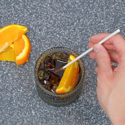 Darware Clear Hobnail 12oz Glass Tumblers, Set of 6