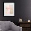 Trademark Fine Art - Sally Ann Moss Morning Pink 3 Matted Framed Art - 2 of 4