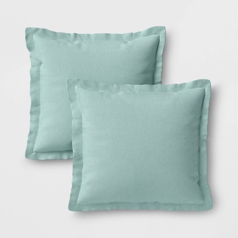 2pk Outdoor Throw Pillows Duraseason Fabric Threshold Target