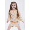 Disney Junior Girls French Terry Sweatshirt and Shorts Outfit Set Toddler Sizes (12 Months - 10-12) - 2 of 4