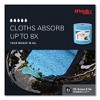 WypAll Oil, Grease and Ink Cloths, Jumbo Roll, 9.8 x 12.2, Blue, 717 / Roll - 4 of 4