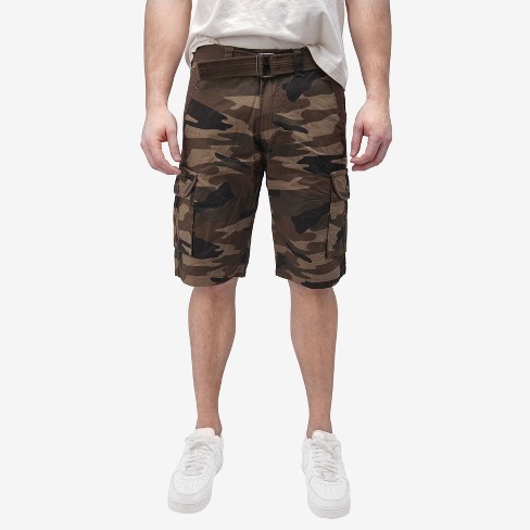 Mens Camo Cargo Shorts