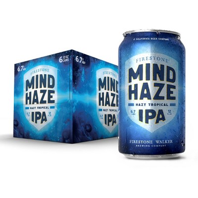 Firestone Walker Mind Haze IPA Beer - 6pk/12 fl oz Cans