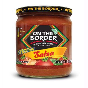 On the Border Medium Salsa - 16oz