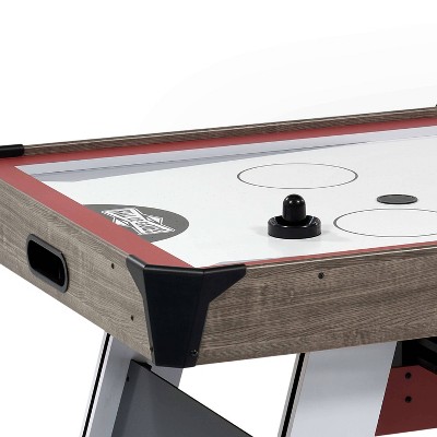 Air Hockey Table Straight Leg Indoor Game Fun Play Franklin Sports Black 48 in 