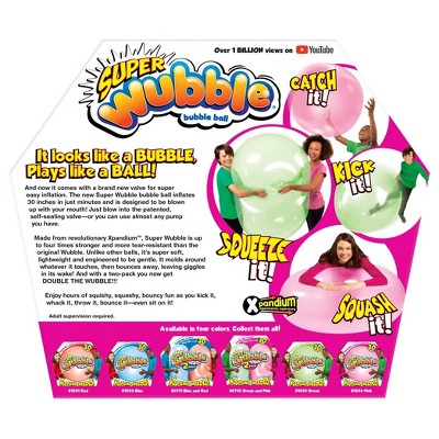 Super Wubble Bubble Ball 2-Pack Assorted Colors Jamaica Ubuy