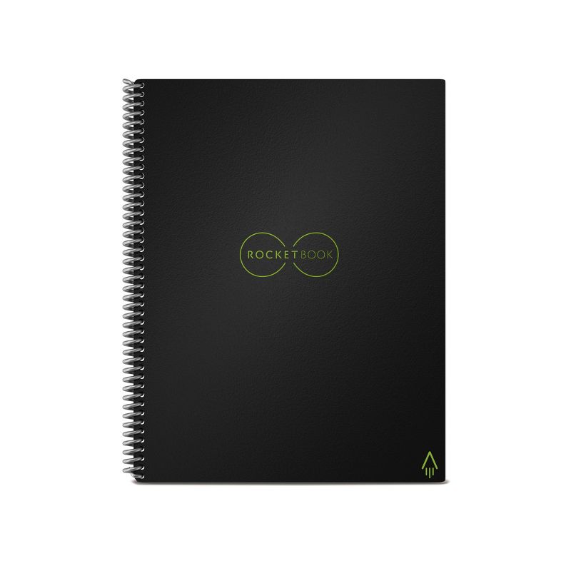 Core Smart Spiral Reusable Notebook Lined 32 Pages 8.5"x11" Letter Size Eco-Friendly Notebook - Rocketbook, 3 of 11