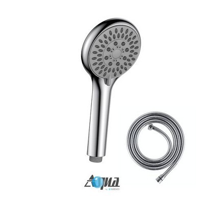 KubeBath Aqua by KubeBath 4Inch Multifunction Handheld With Flexible Hose