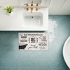 Stupell Industries Rustic Bathroom Rules Printed Plush Bath Mat And Bath Rug, Design By Kim Allen, 18"X30" - 3 of 4