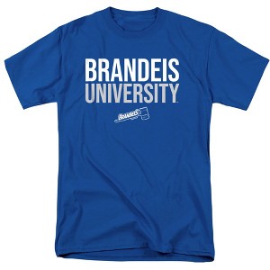 Men's Brandeis University Official Stacked T-Shirt - 1 of 4