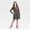 Girls' Long Sleeve Halloween Dress - Cat & Jack™ - 4 of 4