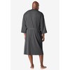 KingSize Men's Big & Tall Cotton Jersey Robe - 3 of 4