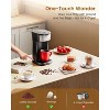 R.W.FLAME Single Serve Coffee Maker--Fast Brewing with Grounds and Tea Bags (Not for K-Cups), Includes 14oz Travel Mug, One-Touch Operation - 3 of 4