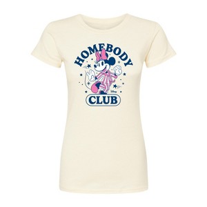 Women's - Disney - Minnie Homebody Club Fitted Graphic T-Shirt - 1 of 2