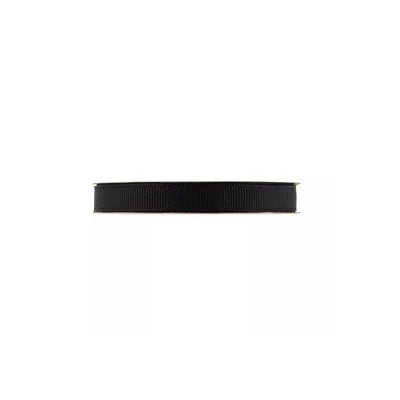 black grosgrain ribbon