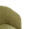 PAGED Modern Accent Chair with Round Back Comfortable Lounge Chair with Three-leg Wooden Base for Living Room, Bedroom - 4 of 4