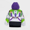 Boys' Disney Toy Story Buzz Lightyear Activewear Sweatshirt - Green/White/Purple - Disney Store - image 2 of 2