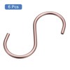 Unique Bargains Aluminum Alloy S-shaped Hanger Hooks - 3 of 4
