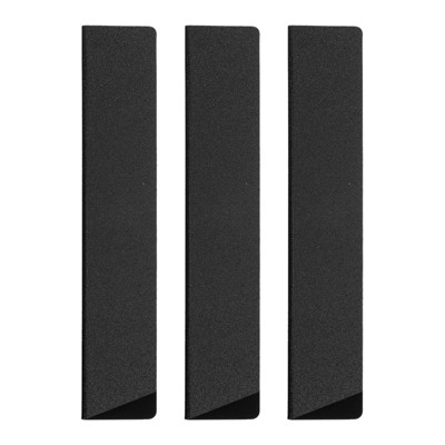 Unique Bargains ABS Soft Velvet Lining Wear Resistance Knife Guards 3 Pcs