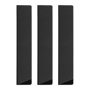 Unique Bargains ABS Soft Velvet Lining Wear Resistance Knife Guards 3 Pcs - 1 of 4
